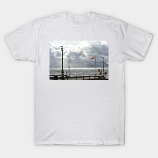 Bad weather sweeping over the Isle of Arran and Claonaig, Scotland T-Shirt